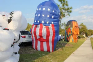 Inflatable installation, Installed at Art Naples, 2011