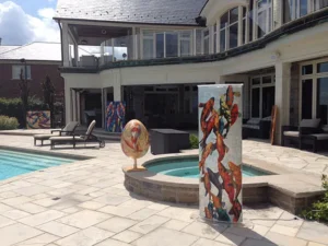 The Sun and Fish Tower, At a private house party in Missassauga, Canada, sponsored by UBS